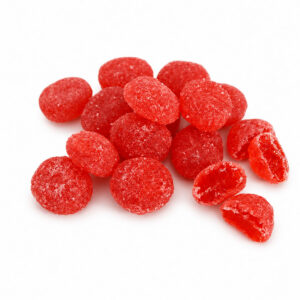 red sour gummy candy